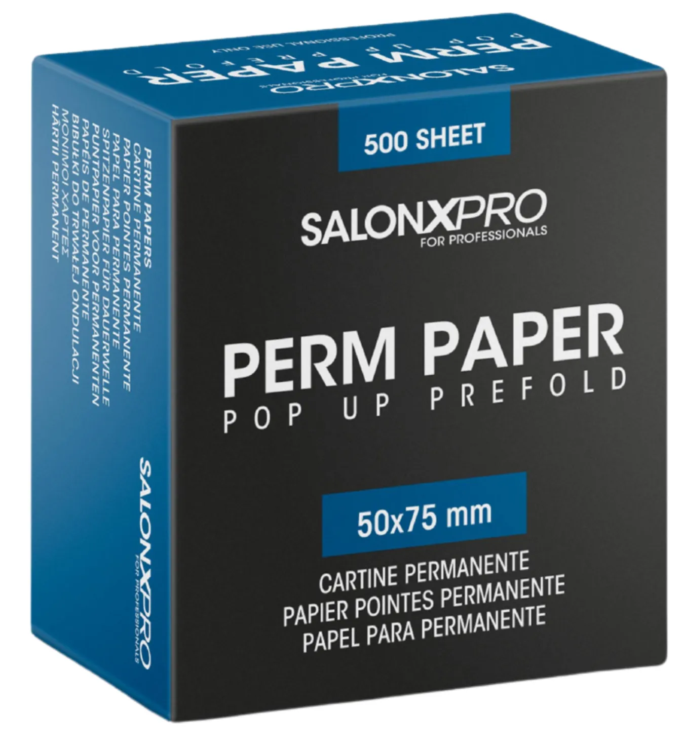 Xanitalia SALONXPRO Perm papers 500 pieces