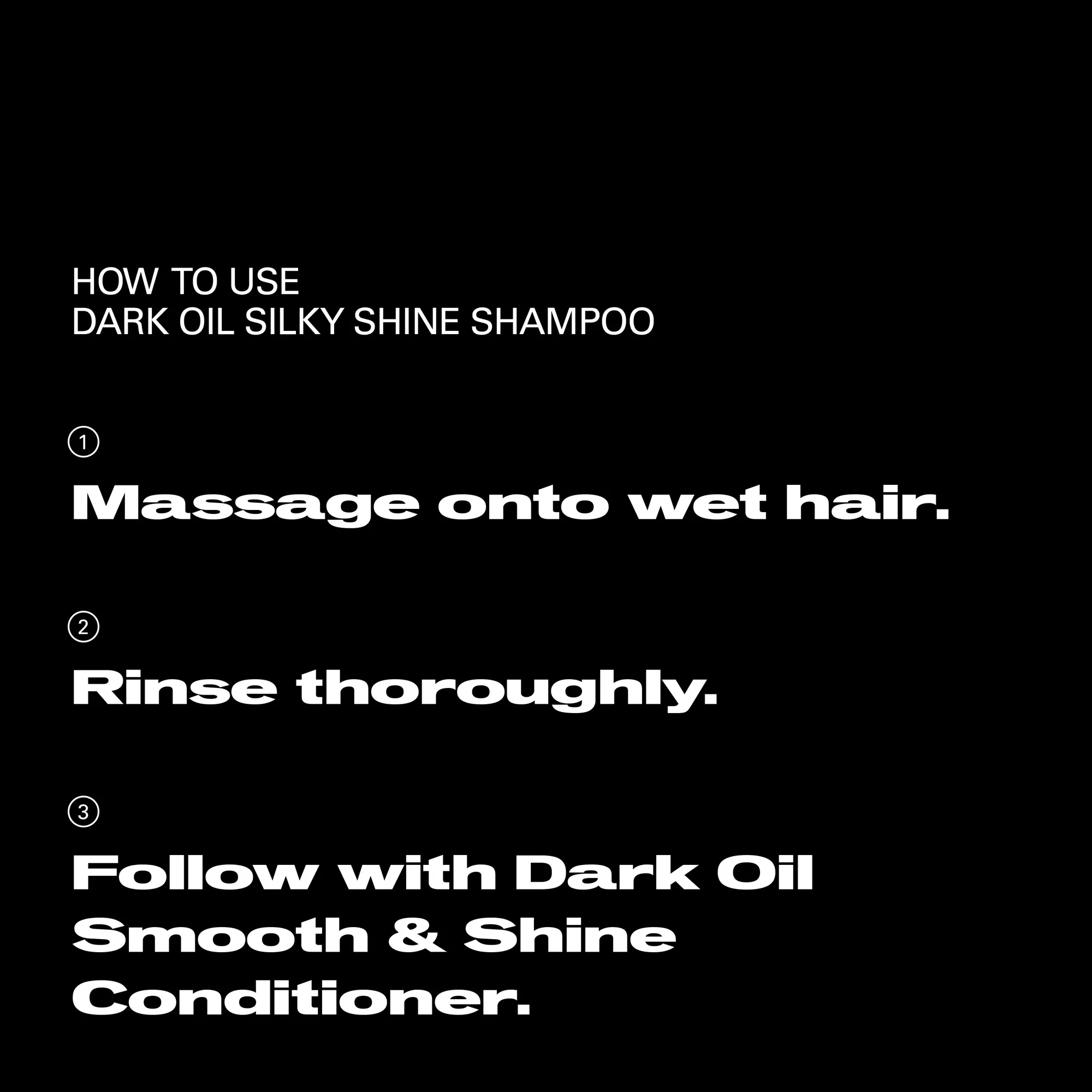 Sebastian Dark Oil Silky Shine Shampoo