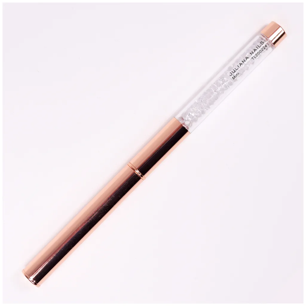 Juliana Nails Mini Gel Brush with Cap - rose gold