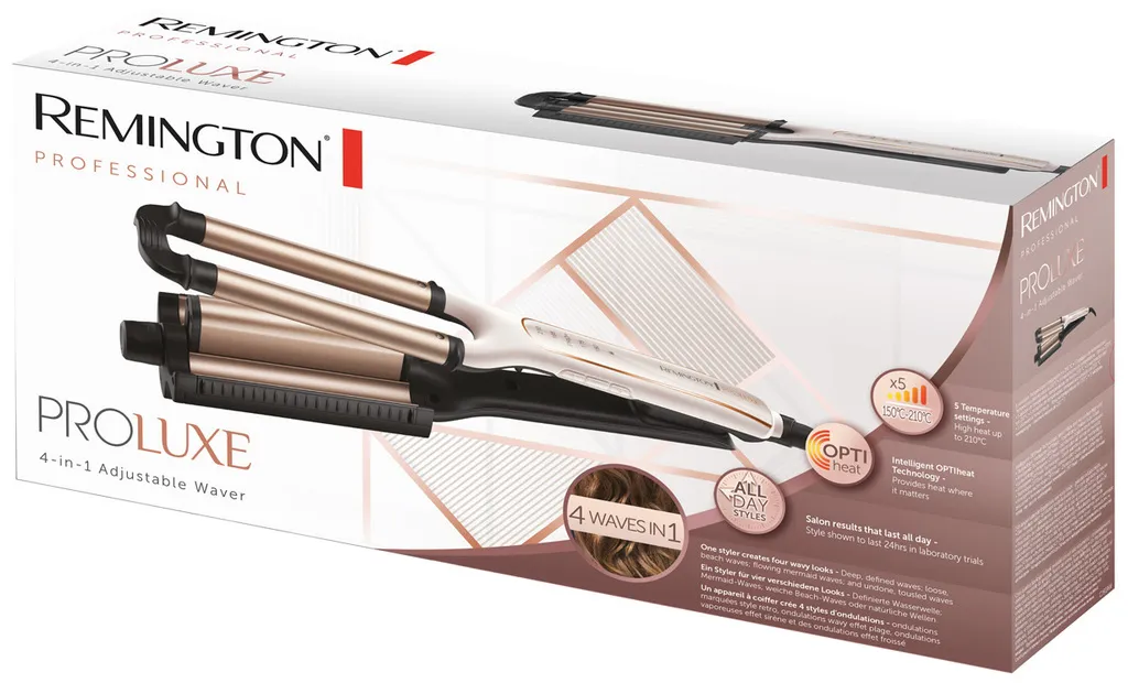 Remington PROluxe 4-in-1 Adjustable Waver CI91AW