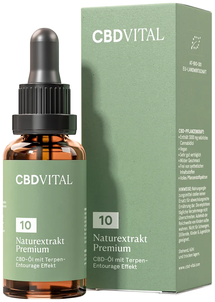CBD VITAL Natural Extract PREMIUM CBD Oil 10% - 10 ml