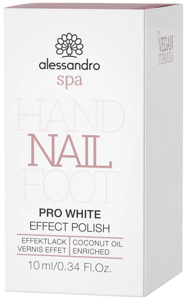 Alessandro Nail Spa Pro White Effect Polish