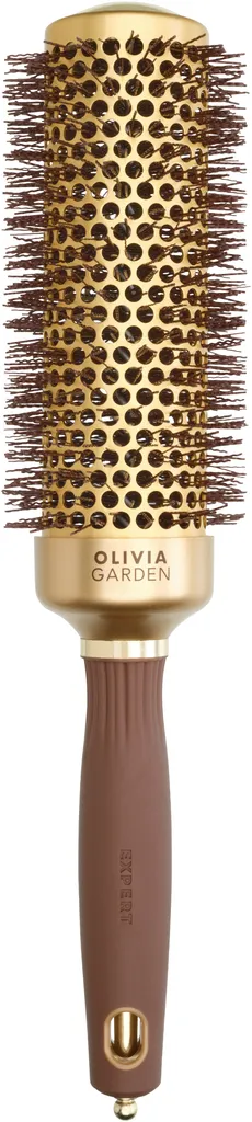 Olivia Garden Expert Blowout Speed Wavy Bristles Gold & Brown - 25 mm
