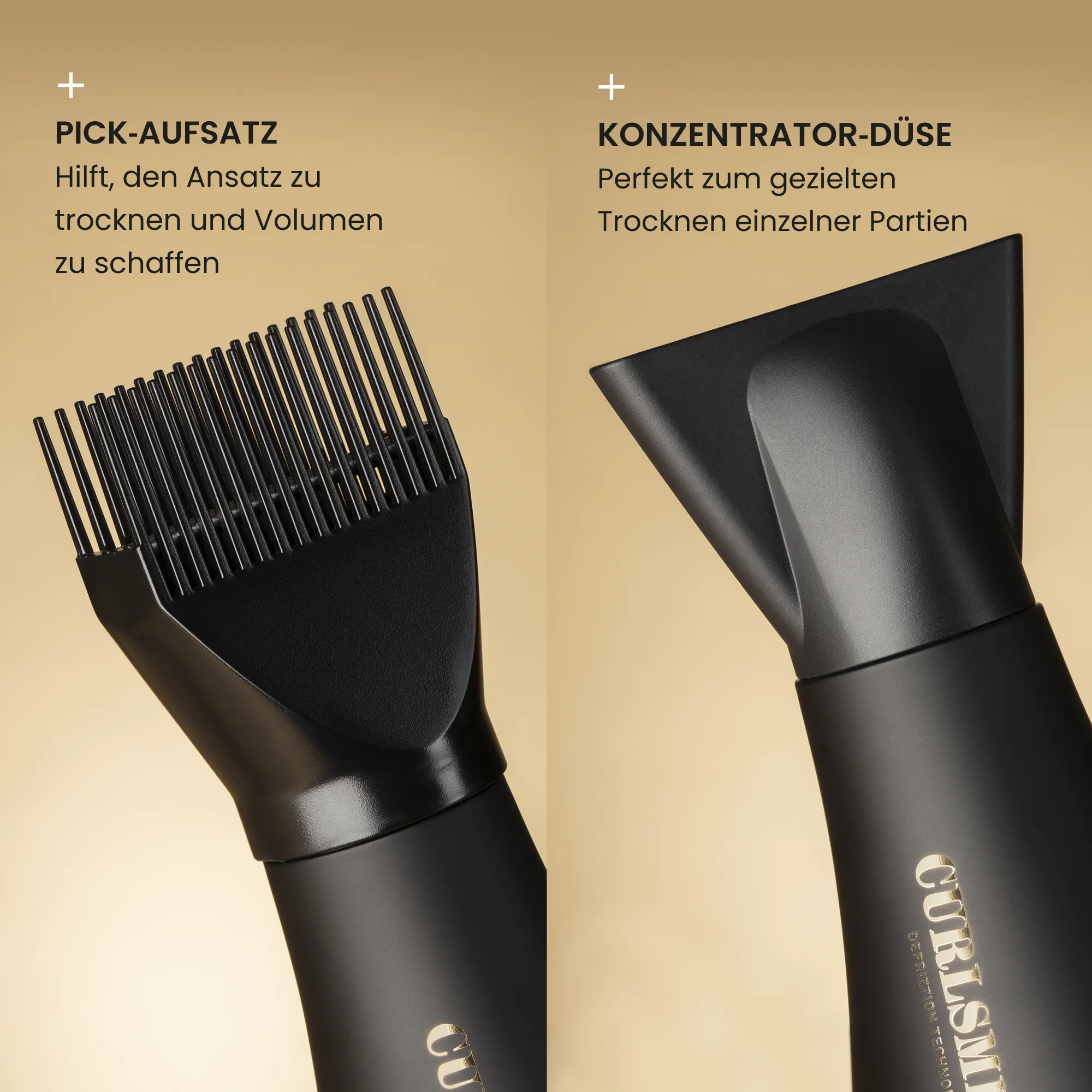 Hot Tools Curlsmith Travel Defrizzion hairdryer including XL diffuser