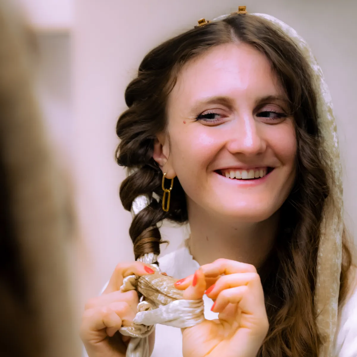 Lotta Curls Curl Band Set Shiny Beige