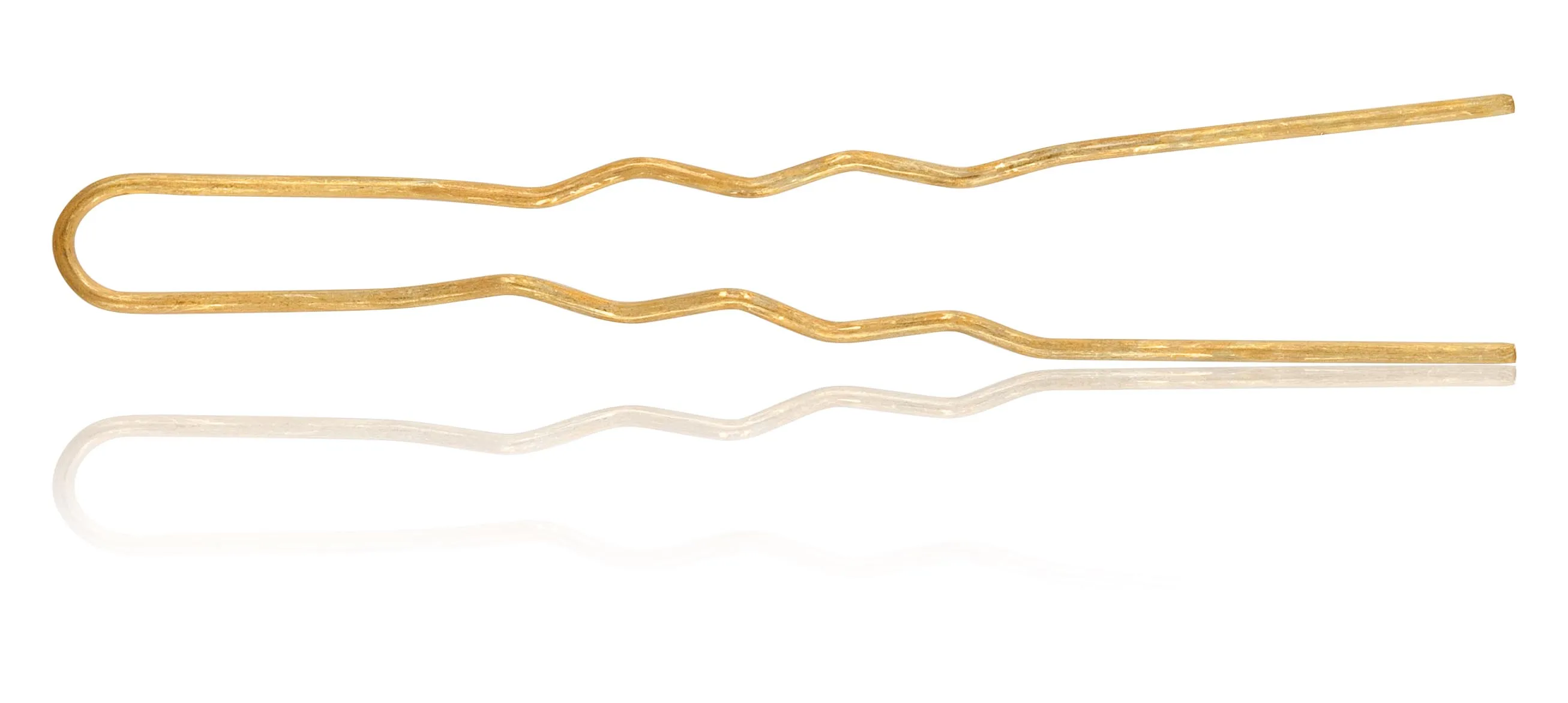 Record Tecno Hair Pins Corrugated Black Cm 7,5 Box 250 G