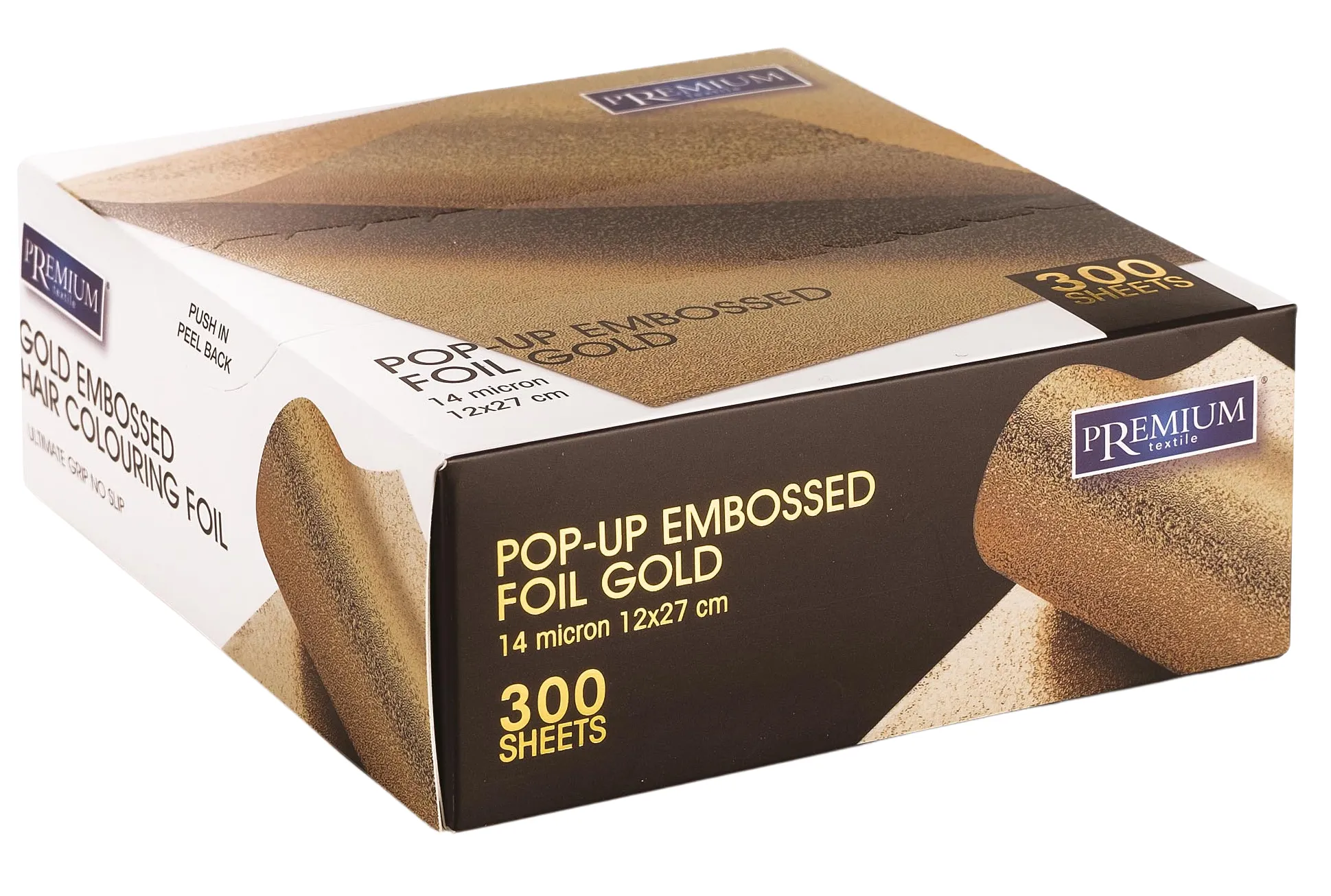 Xanitalia Extra Embossed Gold Aluminium Foil 300 pcs