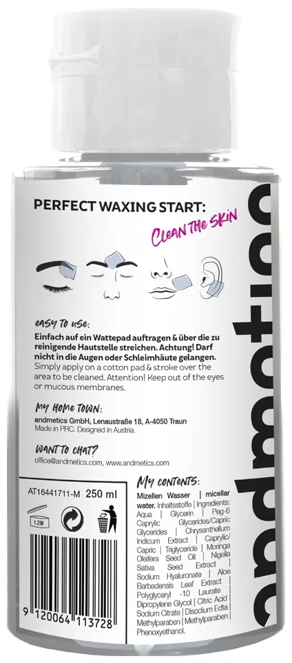 andmetics Micellar Water