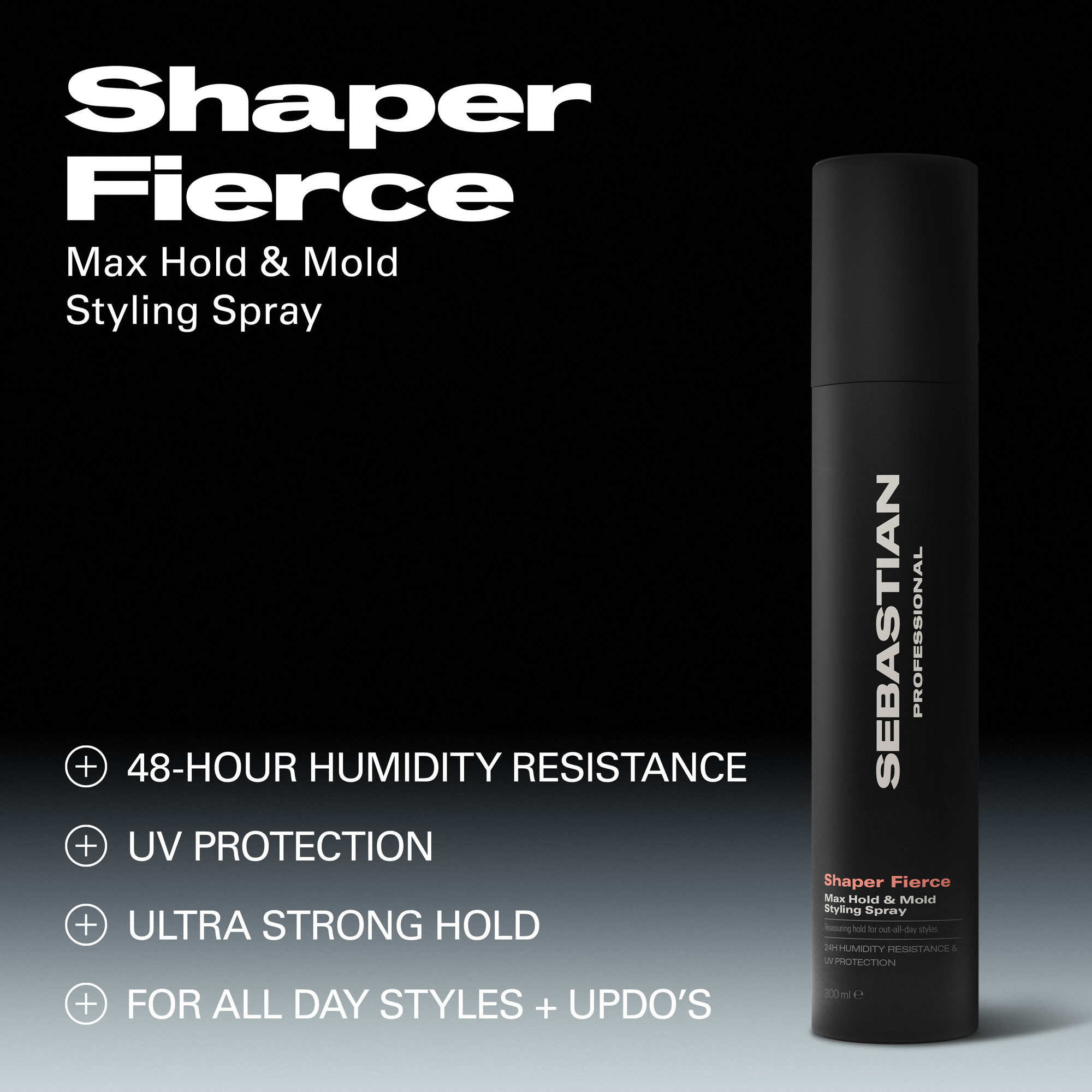 Sebastian Shaper Fierce Max Hold Hairspray