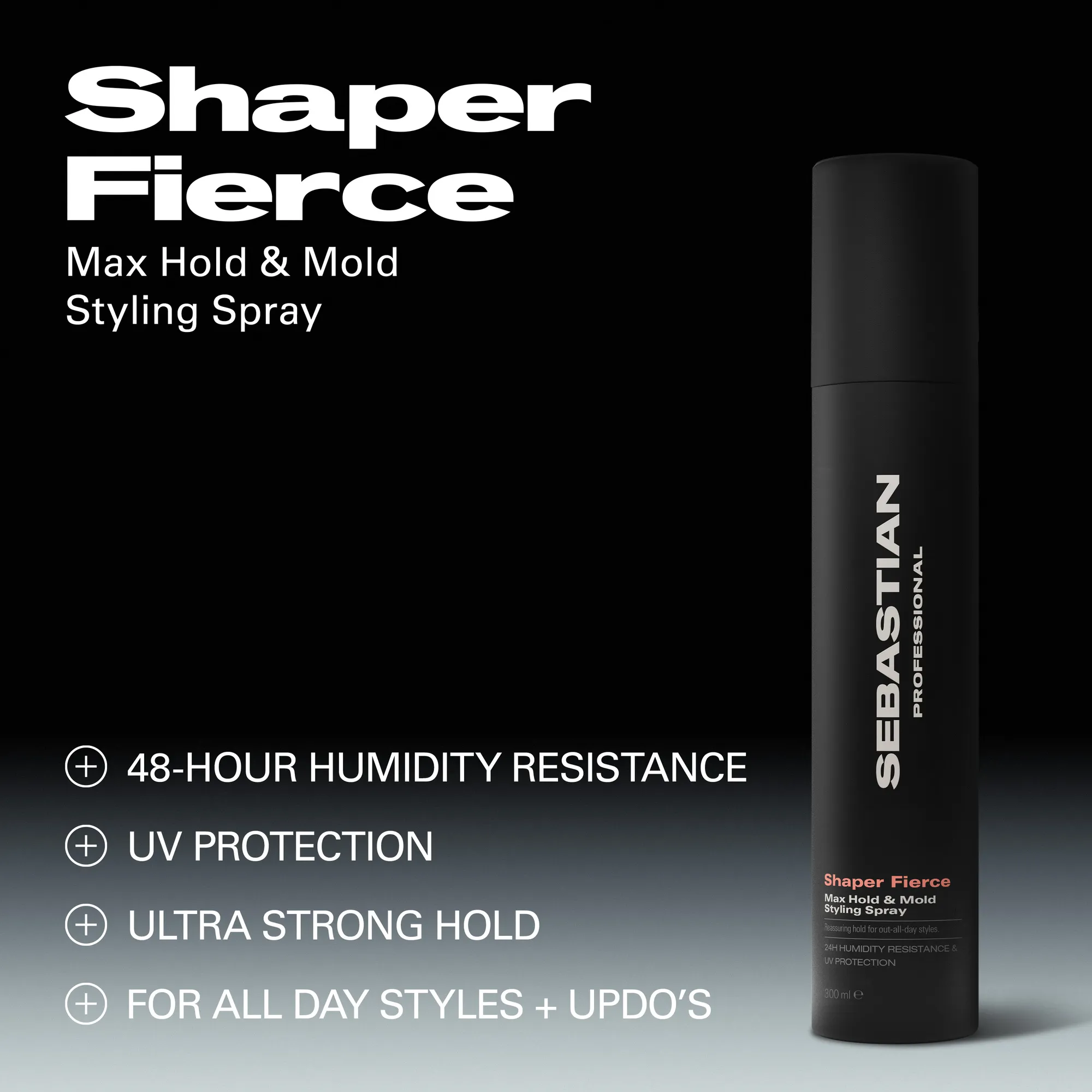 Sebastian Shaper Fierce Max Hold Hairspray