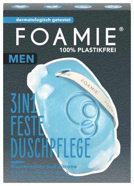 Foamie 3 in 1 Body Bar For Men - What A Man