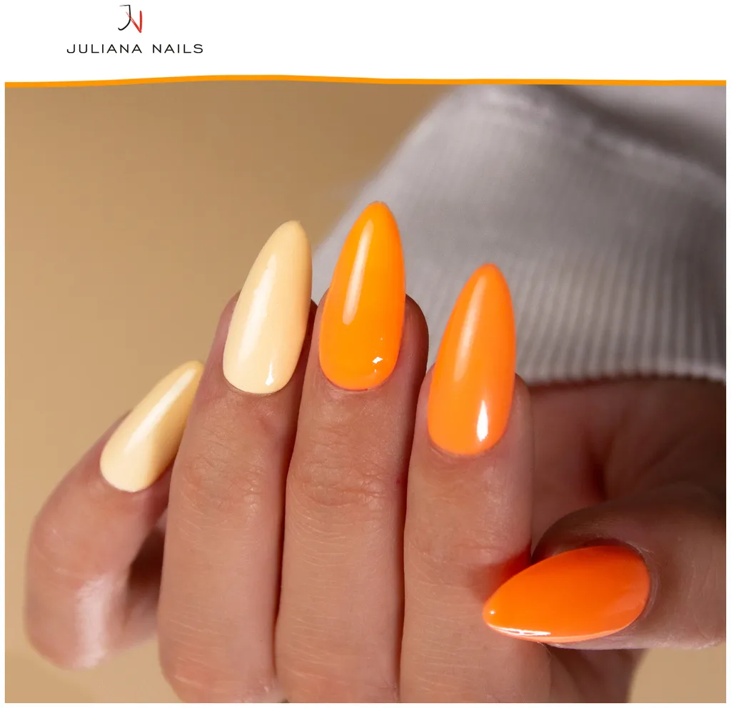 Juliana Nails Gel Polish Coral & Yellow Tones - Sunshine