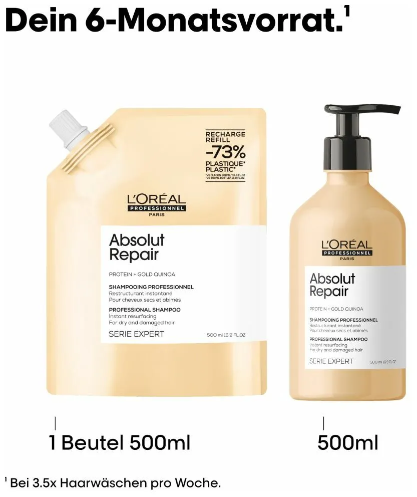 L'Oréal Série Expert Absolut Repair Refill Shampoo