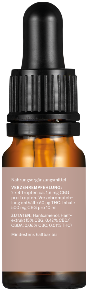 CBD VITAL CBG Oil Natural Extract 5%