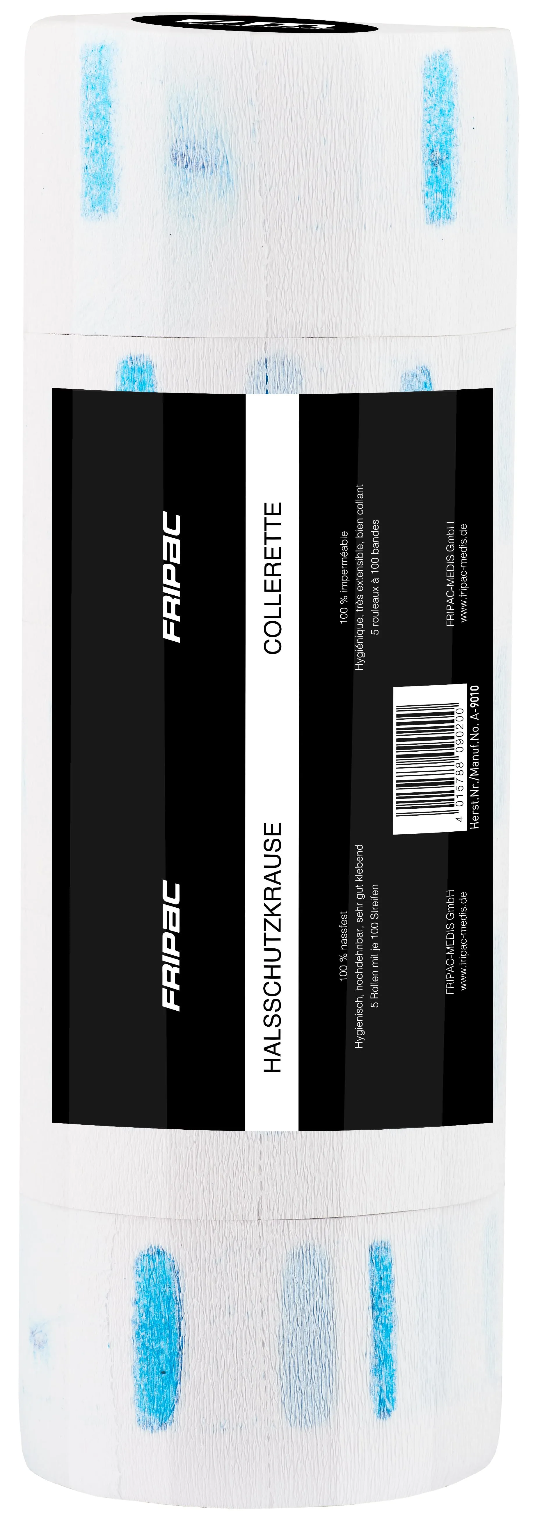 Fripac Neck Crepe Rollers, white