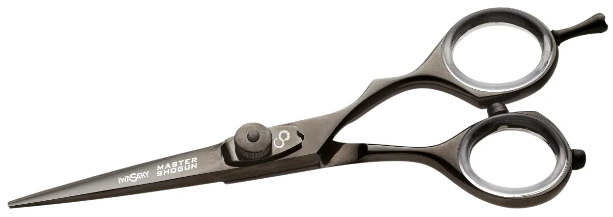 Iwasaky Master Black Shogun Hairdressing Scissor 5"