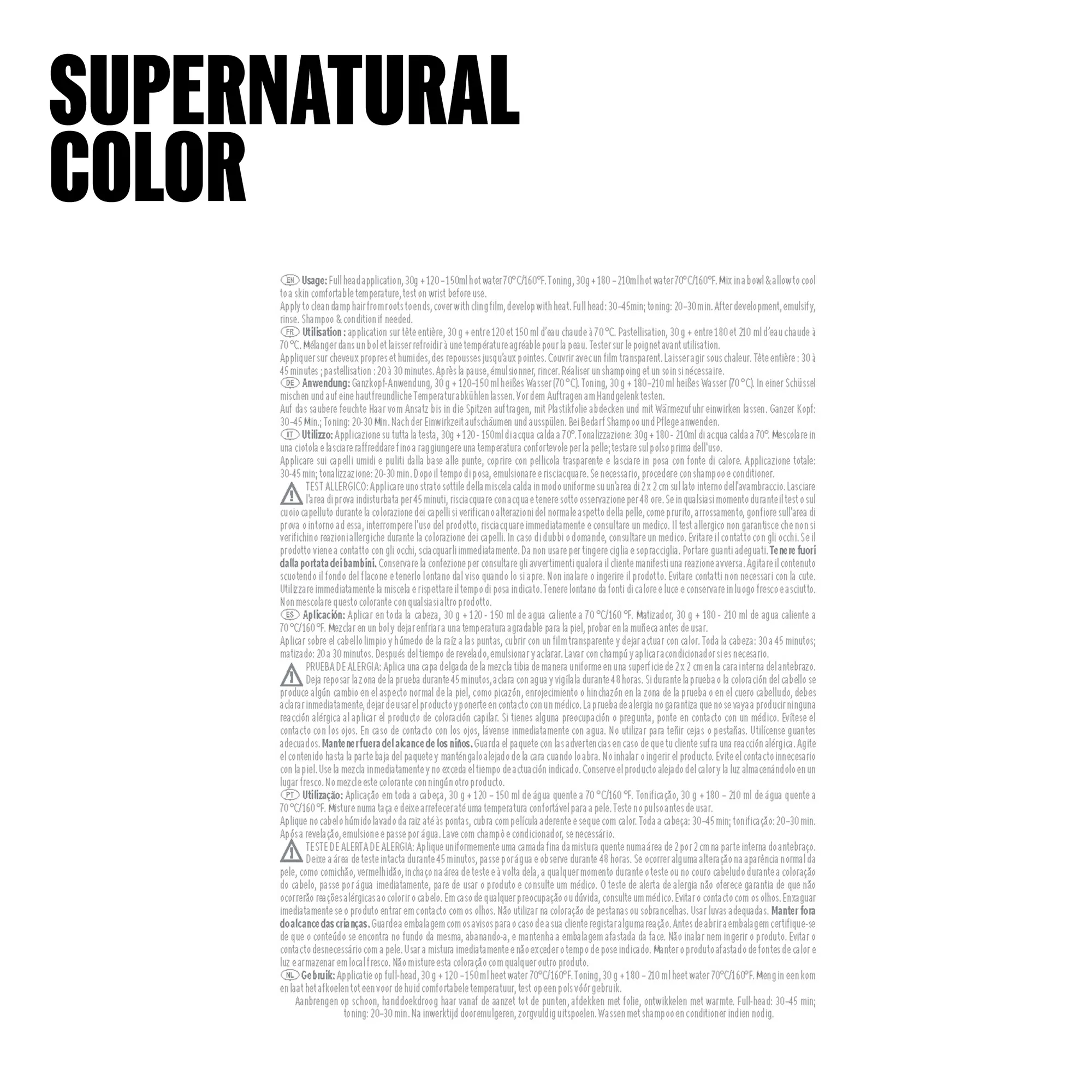 Wella Supernatural