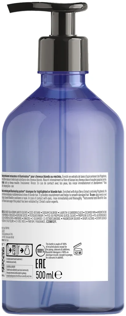 L'Oréal Blondifier Gloss Shampoo - 300 ml