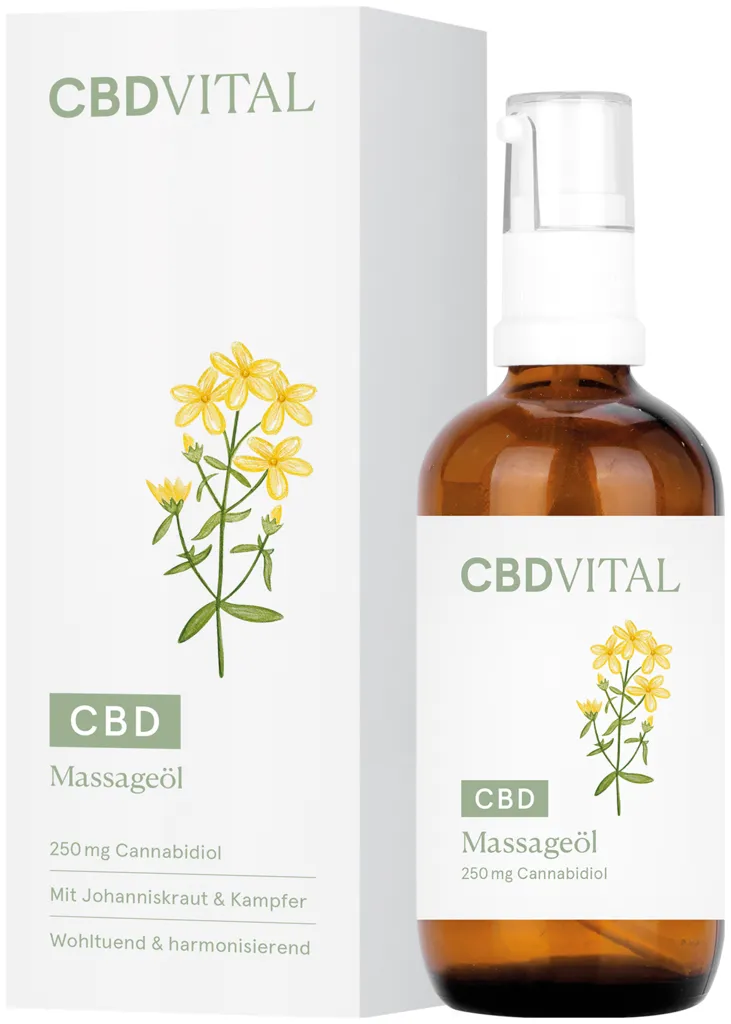 CBD VITAL Massage Oil