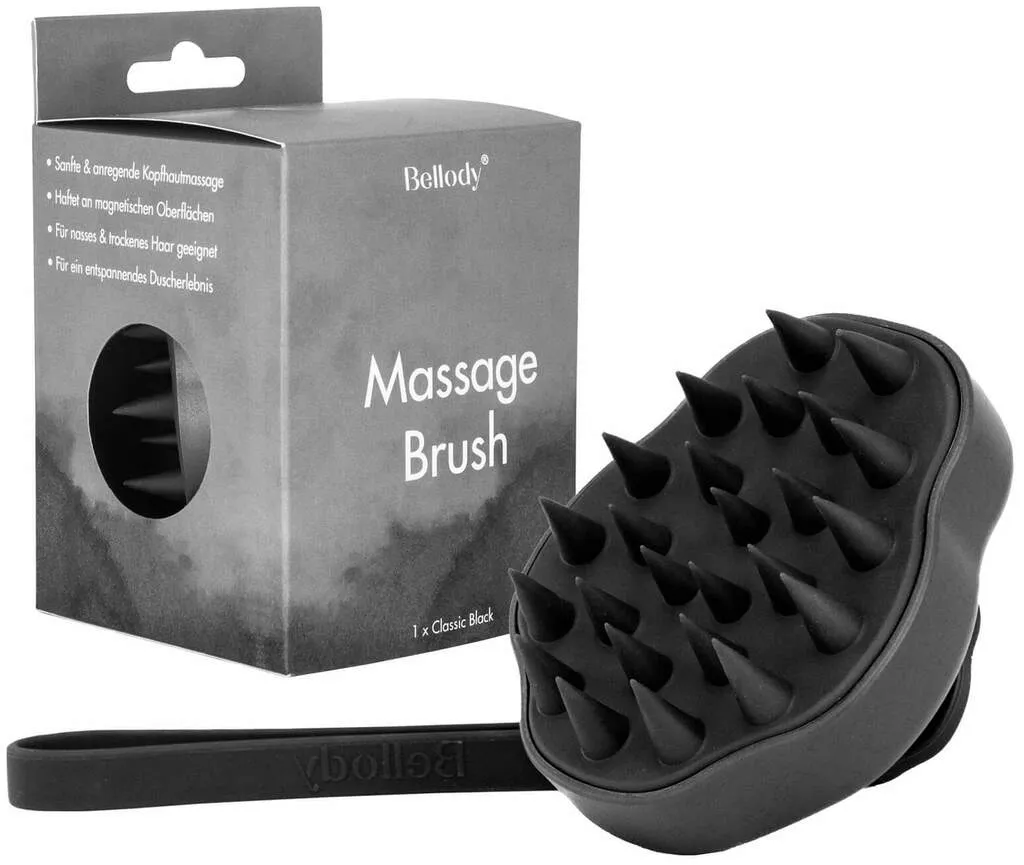 Bellody Massage Brush - Bordeaux Red