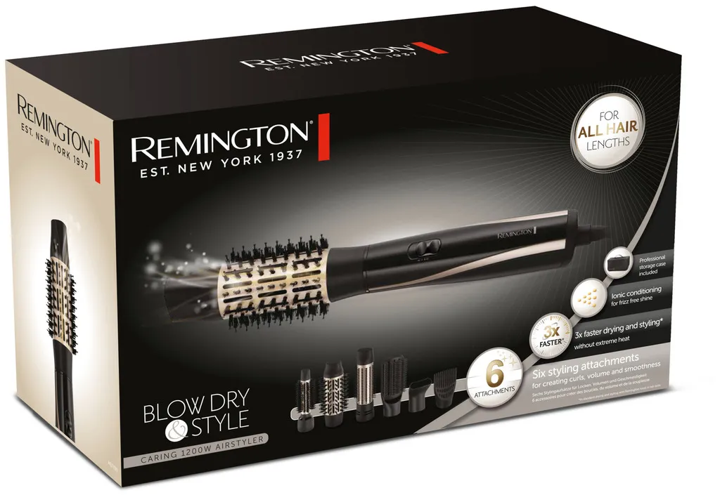 Remington Blow Dry & Style Caring 1000W Rotating Airstyler AS7580