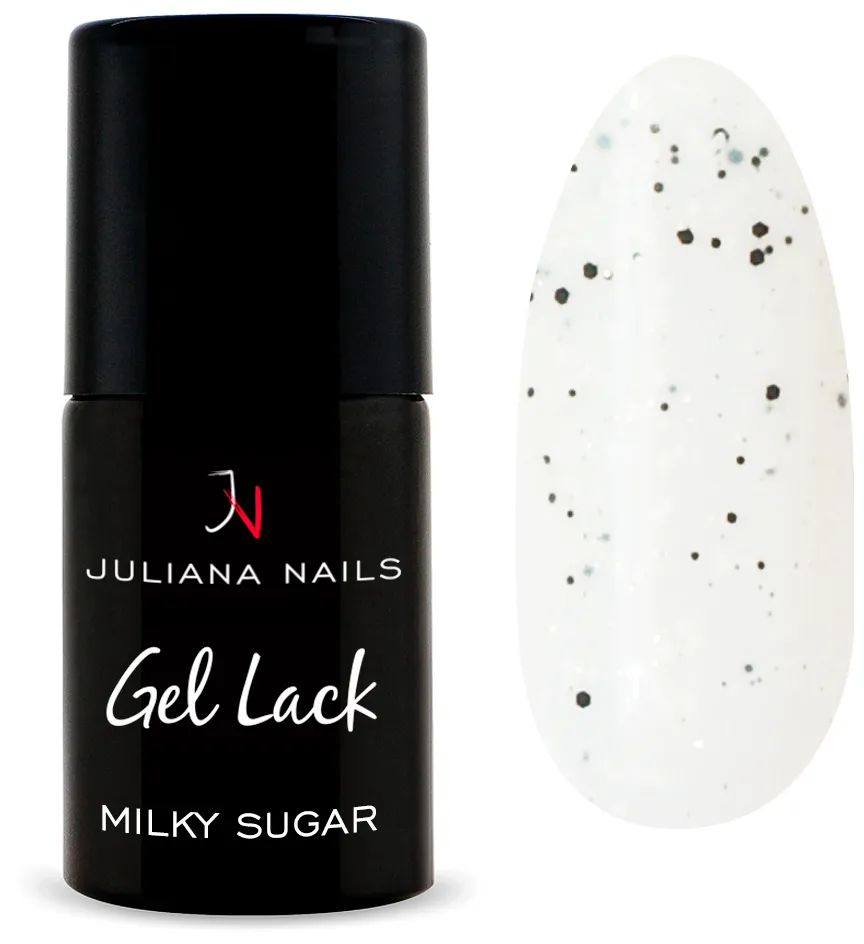 Juliana Nails Gel Polish Glitter & Effects - Glitter Silver