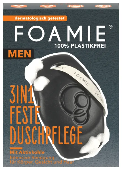 Foamie 3 in 1 Body Bar For Men - What A Man
