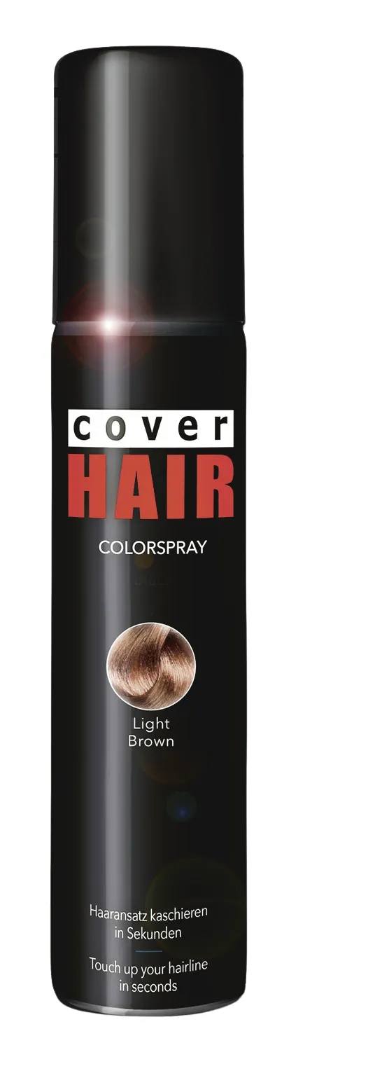 Cover Hair Color Spray - black