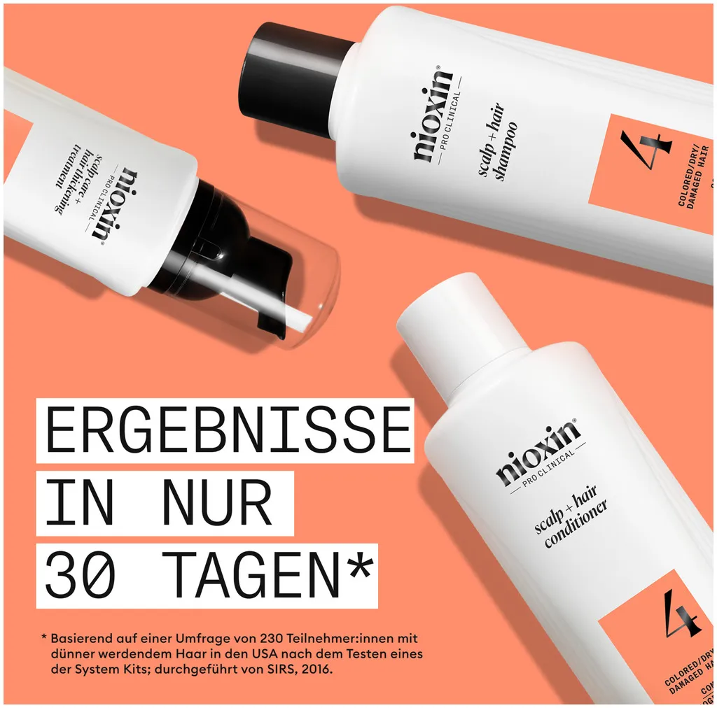 Nioxin Scalp + Hair System 4 Shampoo - 300 ml