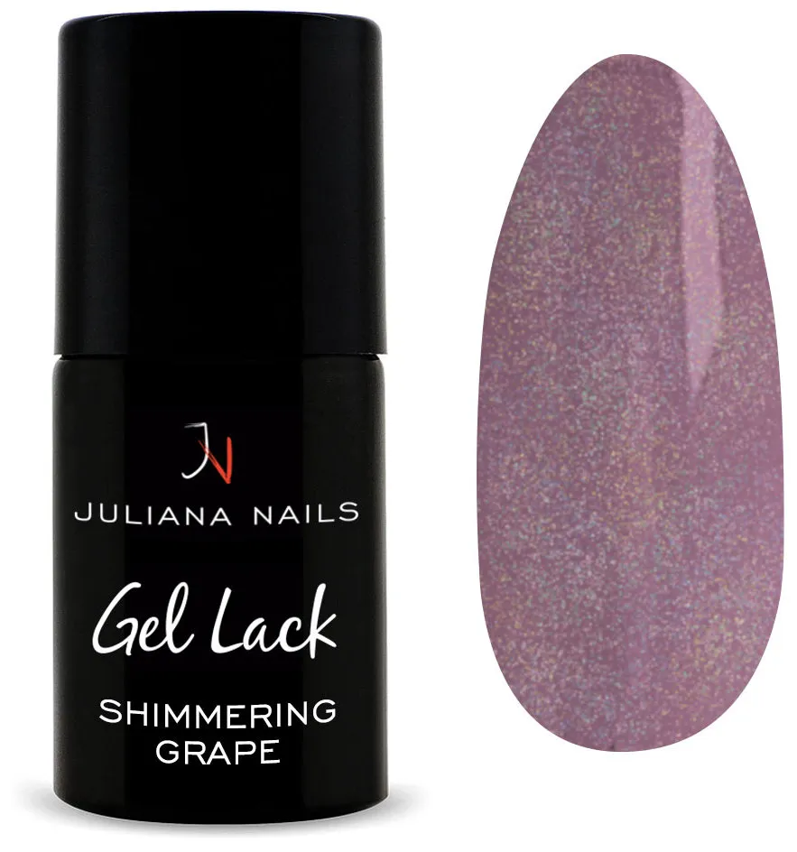 Juliana Nails Gel Polish Glitter & Effects - Glitter Silver