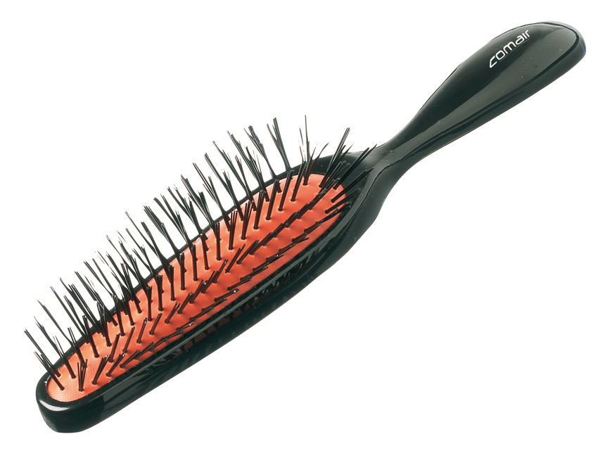 Comair Pneumatic Brush with plastic bristles, 6-row