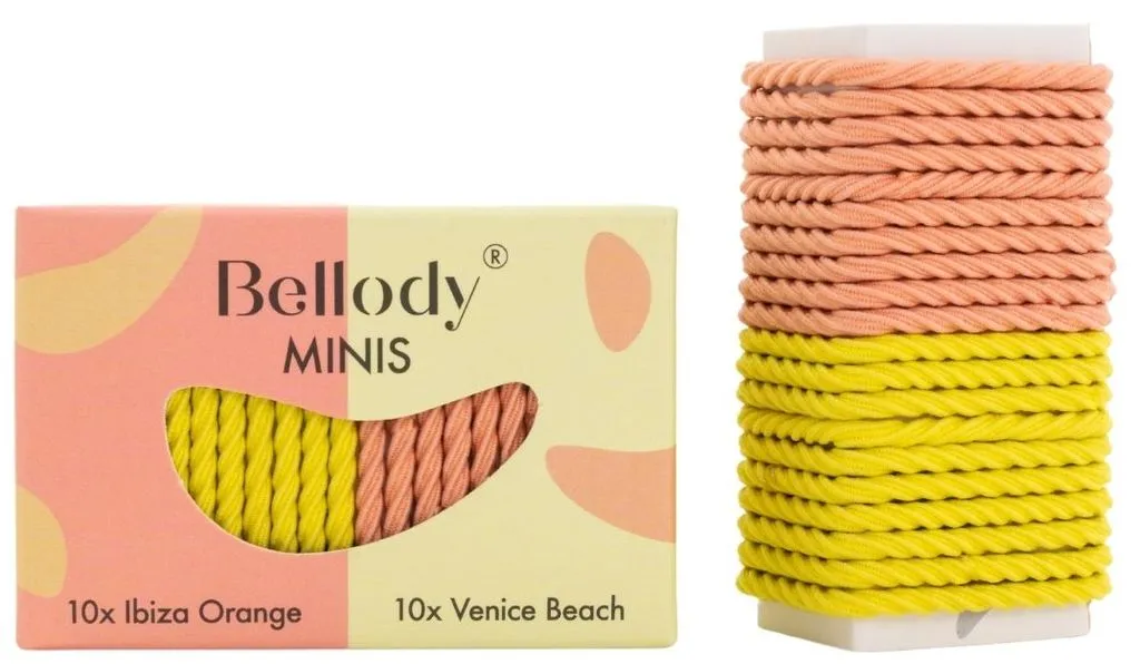 Bellody Mini Hair Ties - Mint & Violet