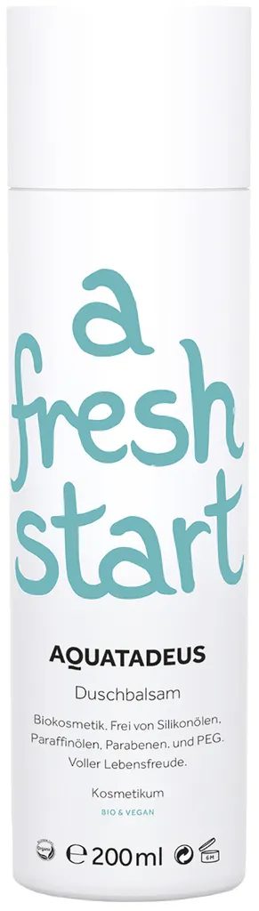 Aquatadeus Shower Balm - a fresh start
