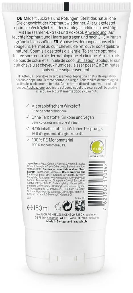 Rausch Sensitive-Conditioner mit Herzsamen