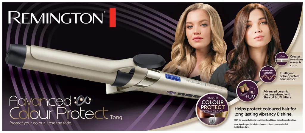 Remington Advanced Colour Protect Tong 32mm CI8605