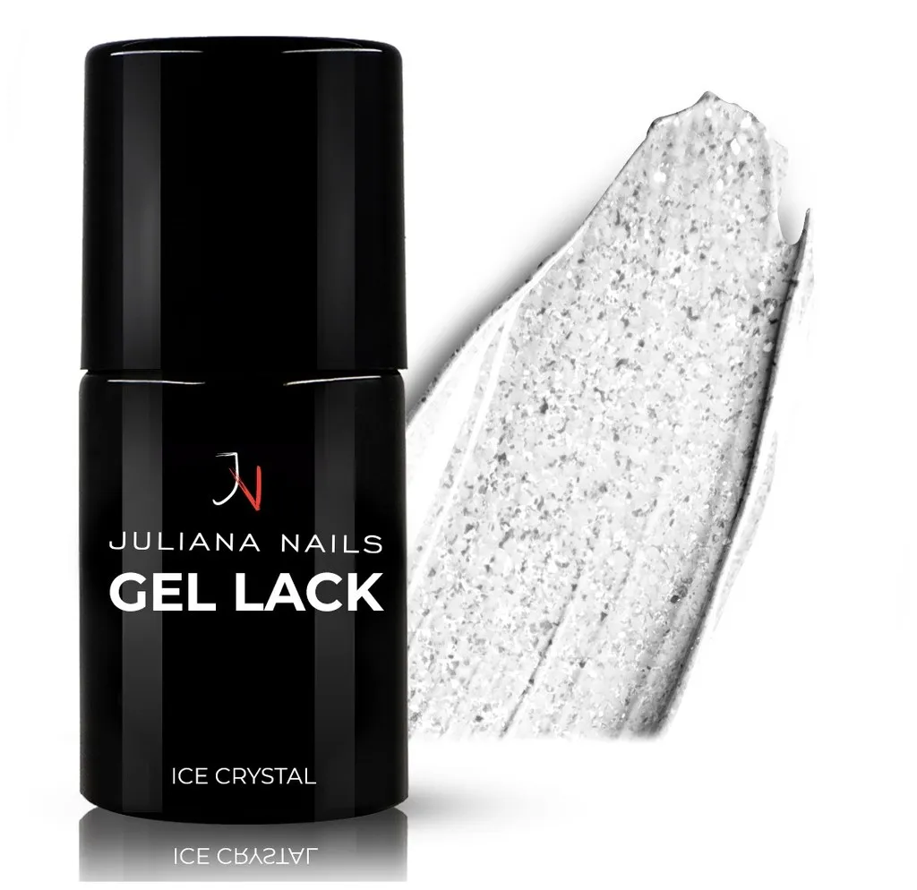 Juliana Nails Gel Polish Glitter & Effects - Glitter Silver