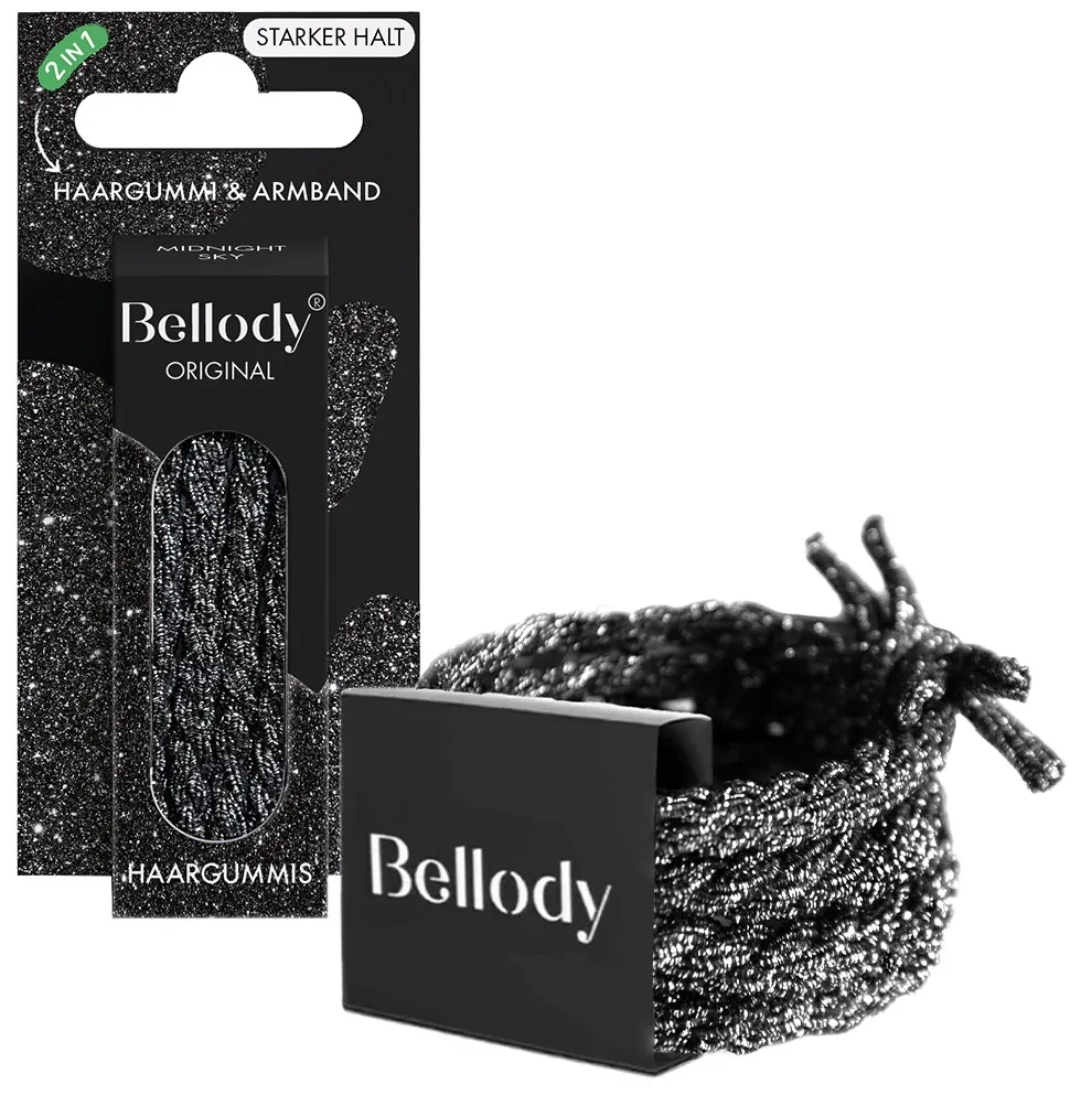 Bellody Original Hair Ties - Classic Black