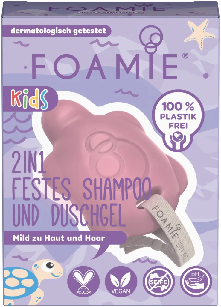 Foamie 2in1 Solid Shampoo & Shower Gel Kids