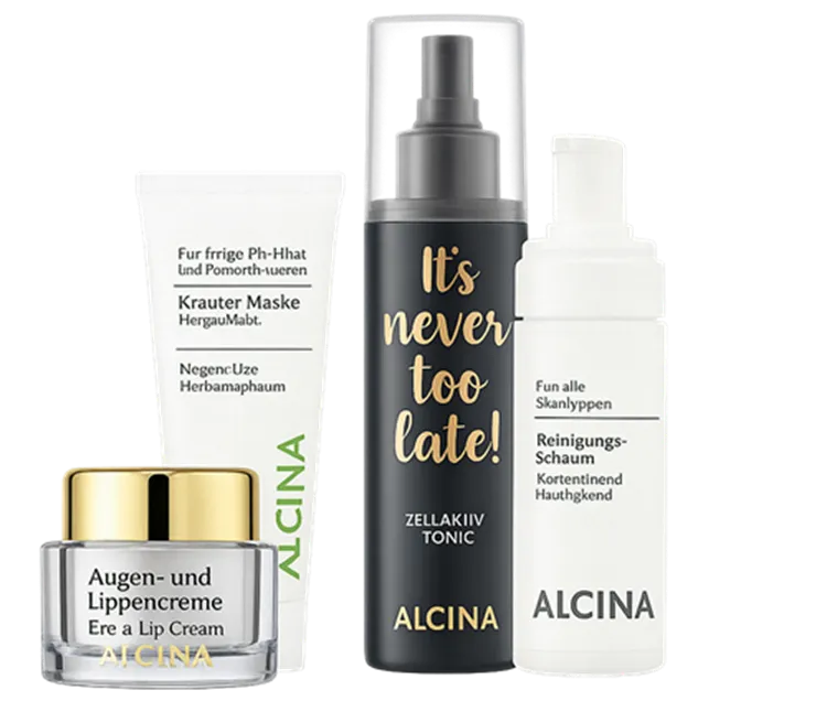 Alcina Markenseite Hautpflege