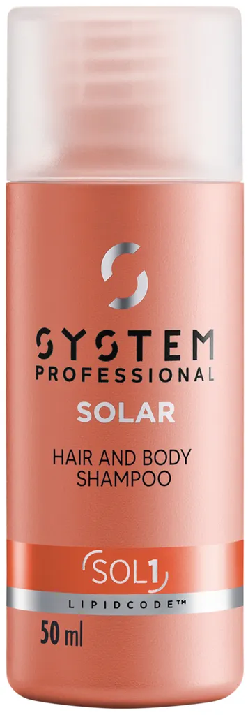 System Professional Lipid Code Solar Hair & Body Shampoo - 100 ml