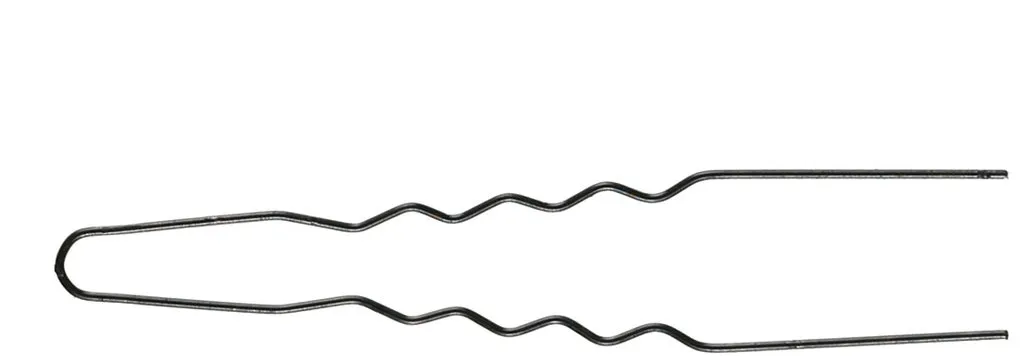 Comair Locking Needles thin black 50-piece bag