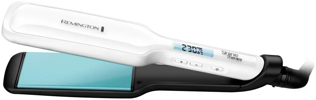 Remington Shine Therapy Wide Plate Straightener S8550