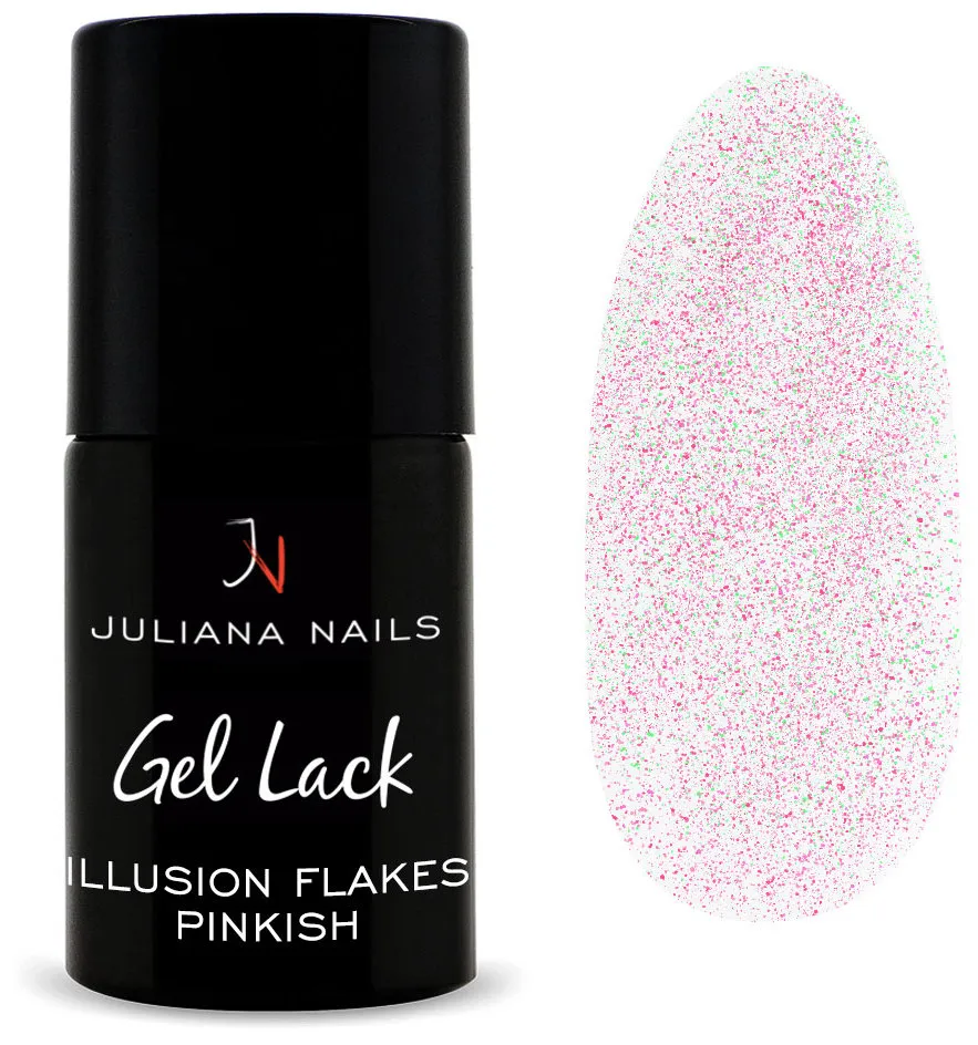 Juliana Nails Gel Polish Glitter & Effects - Glitter Silver