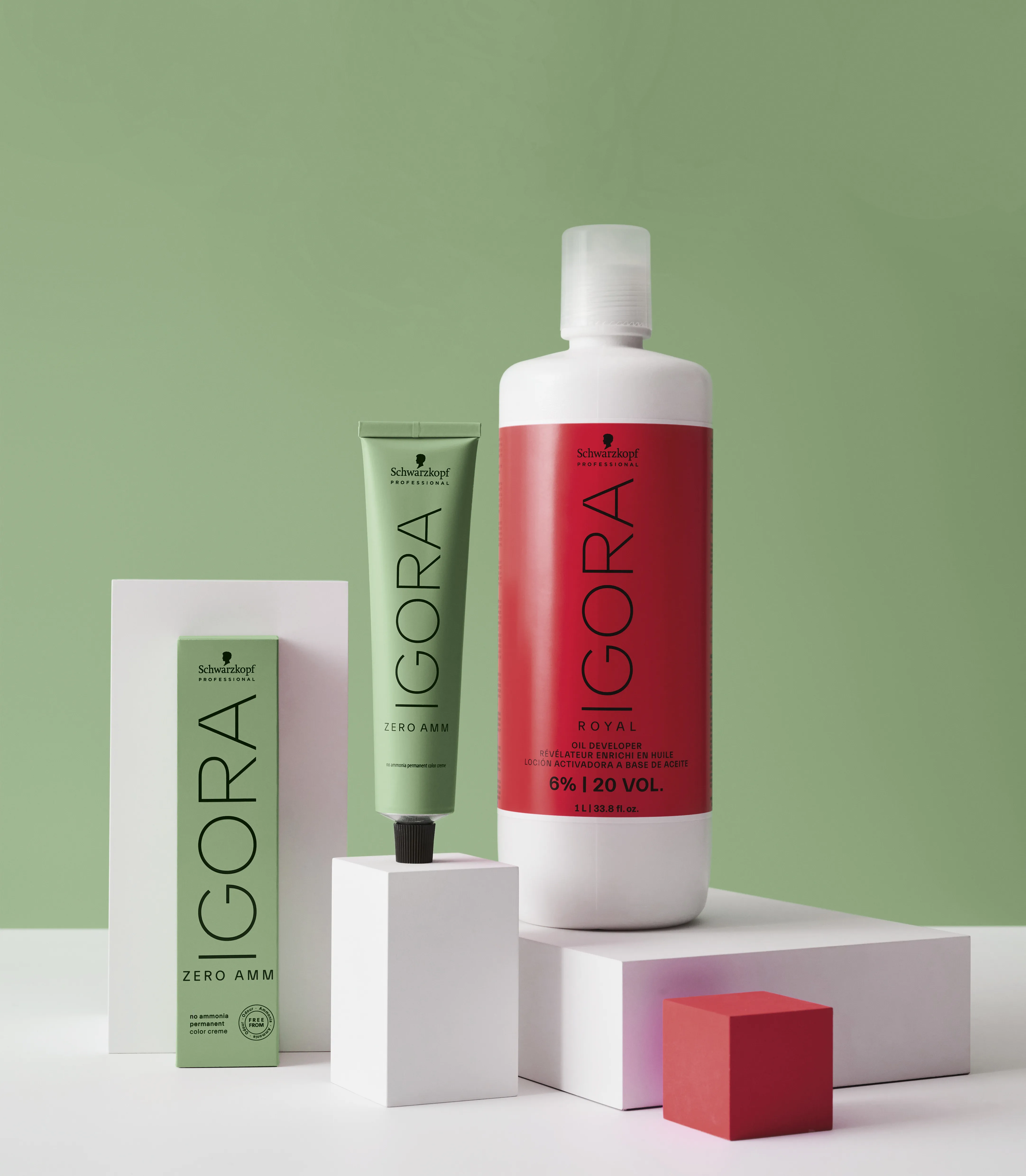 Schwarzkopf Igora Zero Amm - 4-0 medium brown natural