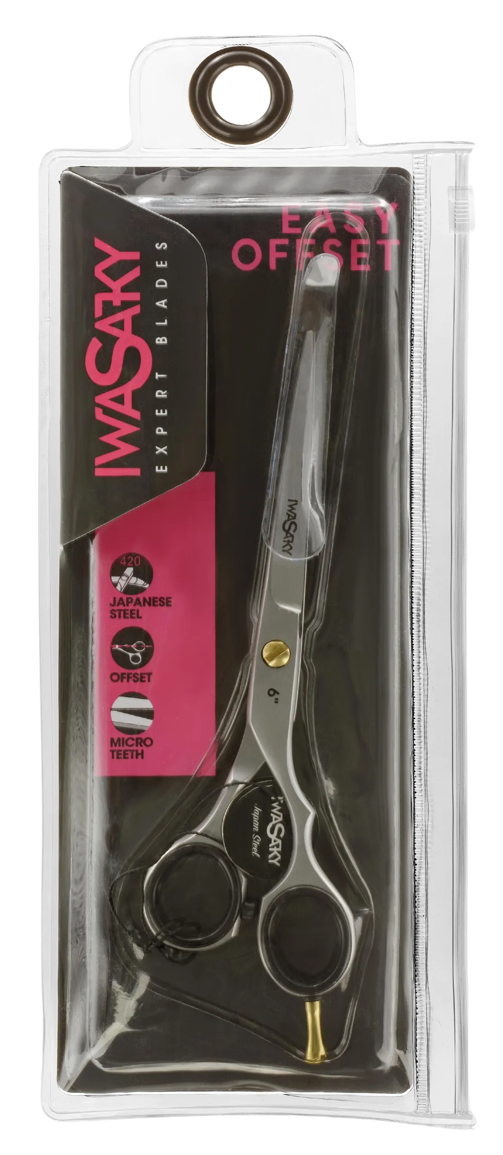 Iwasaki Easy Offset Hairdressing Scissor 5”