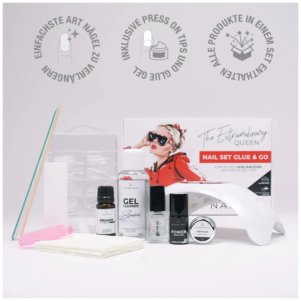 Juliana Nails Nail Set Glue & Go