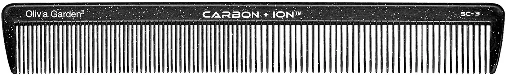 Olivia Garden Comb SC-3 Carbon + Ion Universal Comb 20 cm