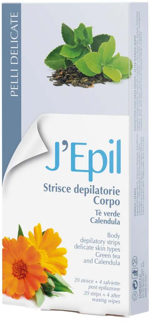 Xanitalia Hair Removal Strips For Body - Argan oil and Aloe vera