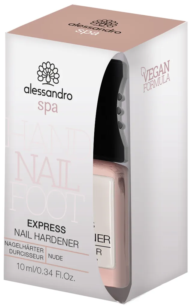 Alessandro Nail Spa Express Nail Hardener - Nude