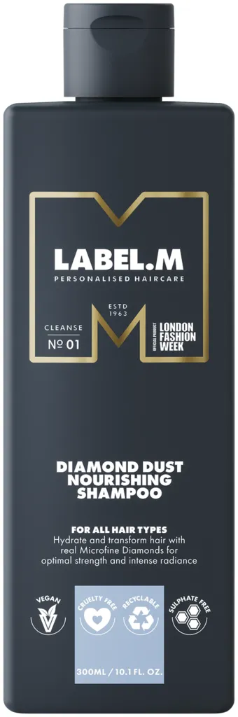 LABEL.M Diamond Dust Nourishing Shampoo